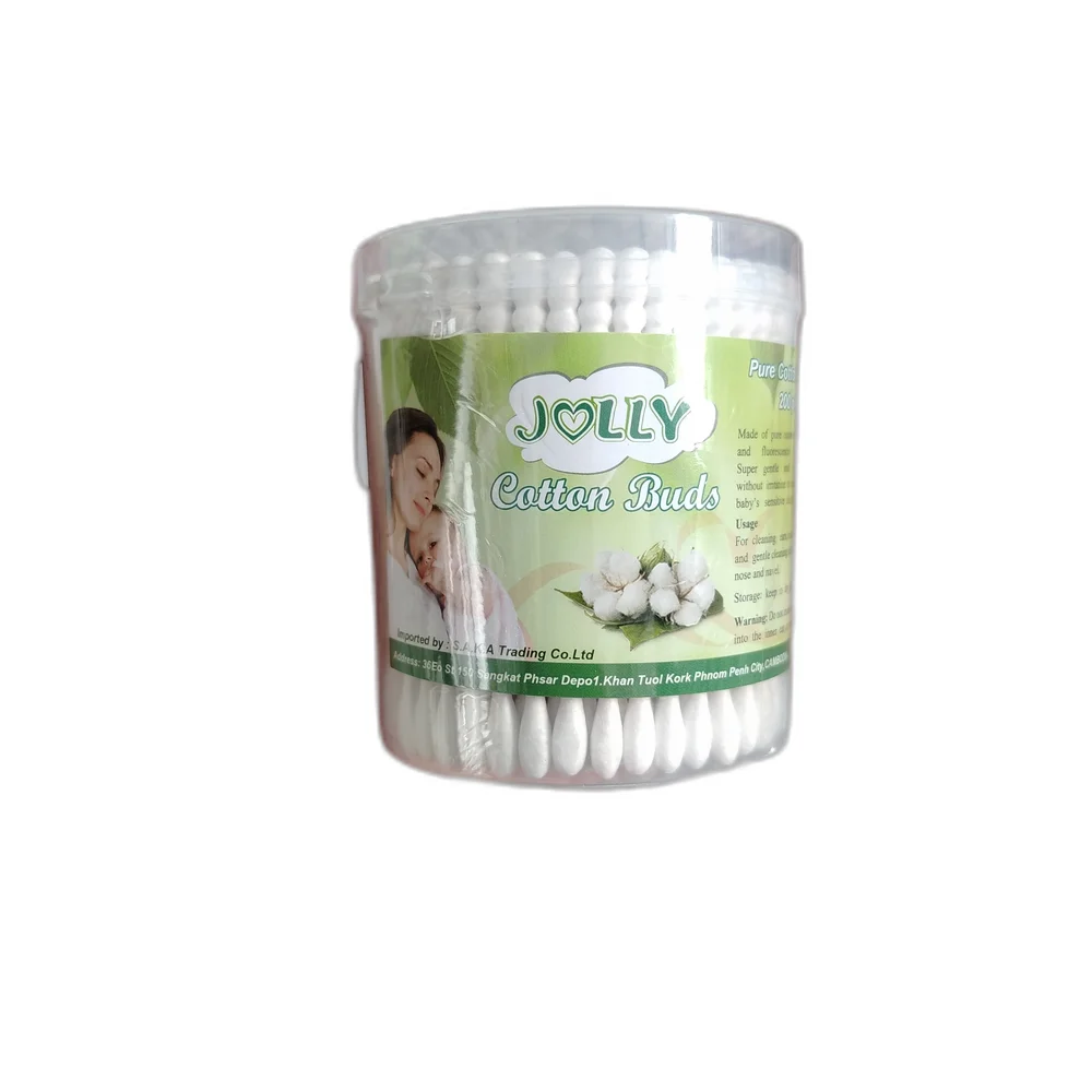 Jolly Cotton Buds — available at pharmacies in Cambodia on PharmKulen