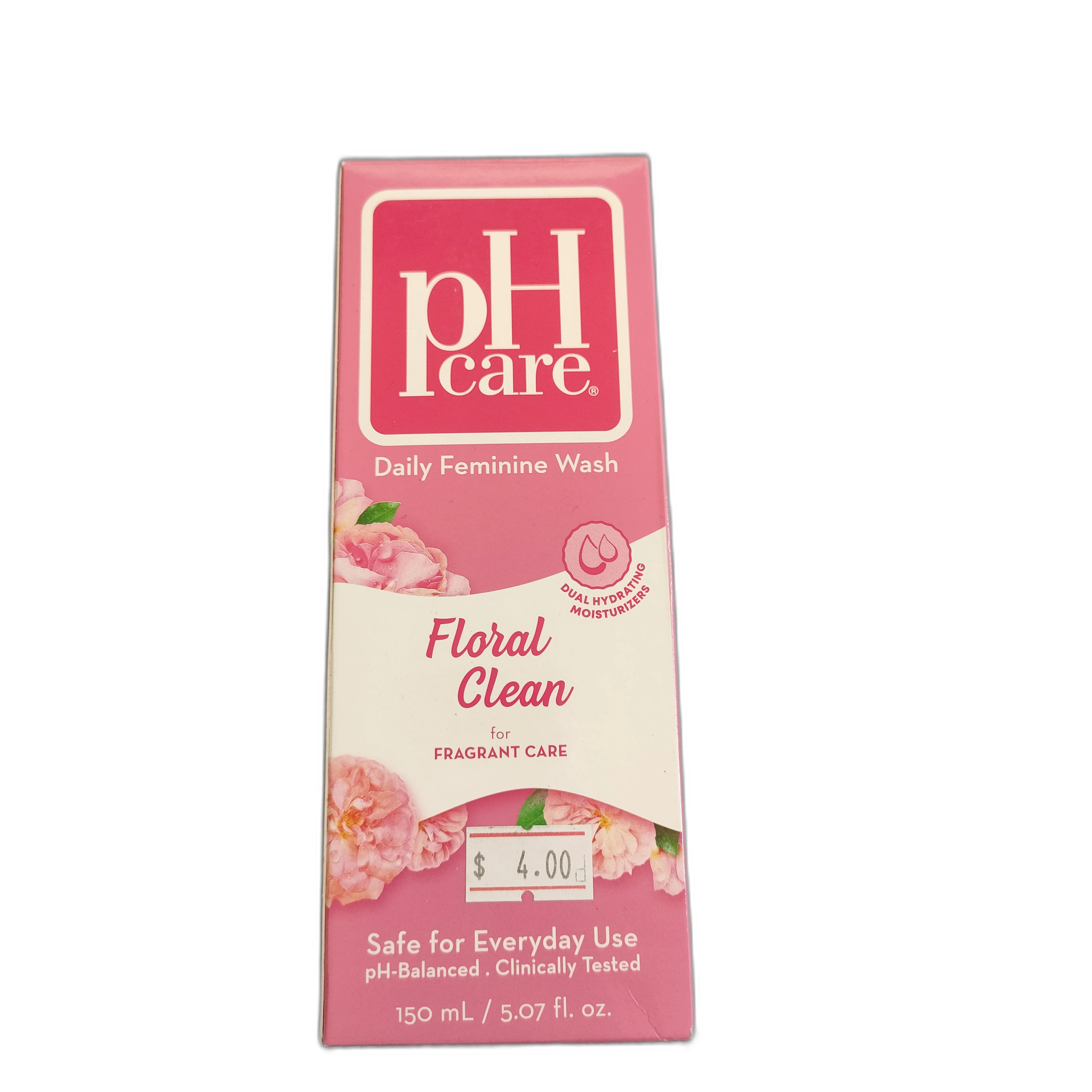 pH Care Daily Feminine Wash Floval clean — available at pharmacies in Cambodia on PharmKulen