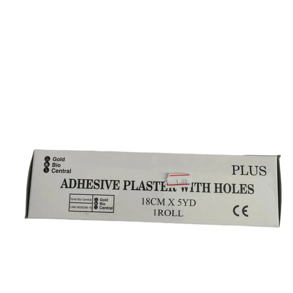 Gold Bio Central Adhesive Plaster with Holes — available at pharmacies in Cambodia on PharmKulen