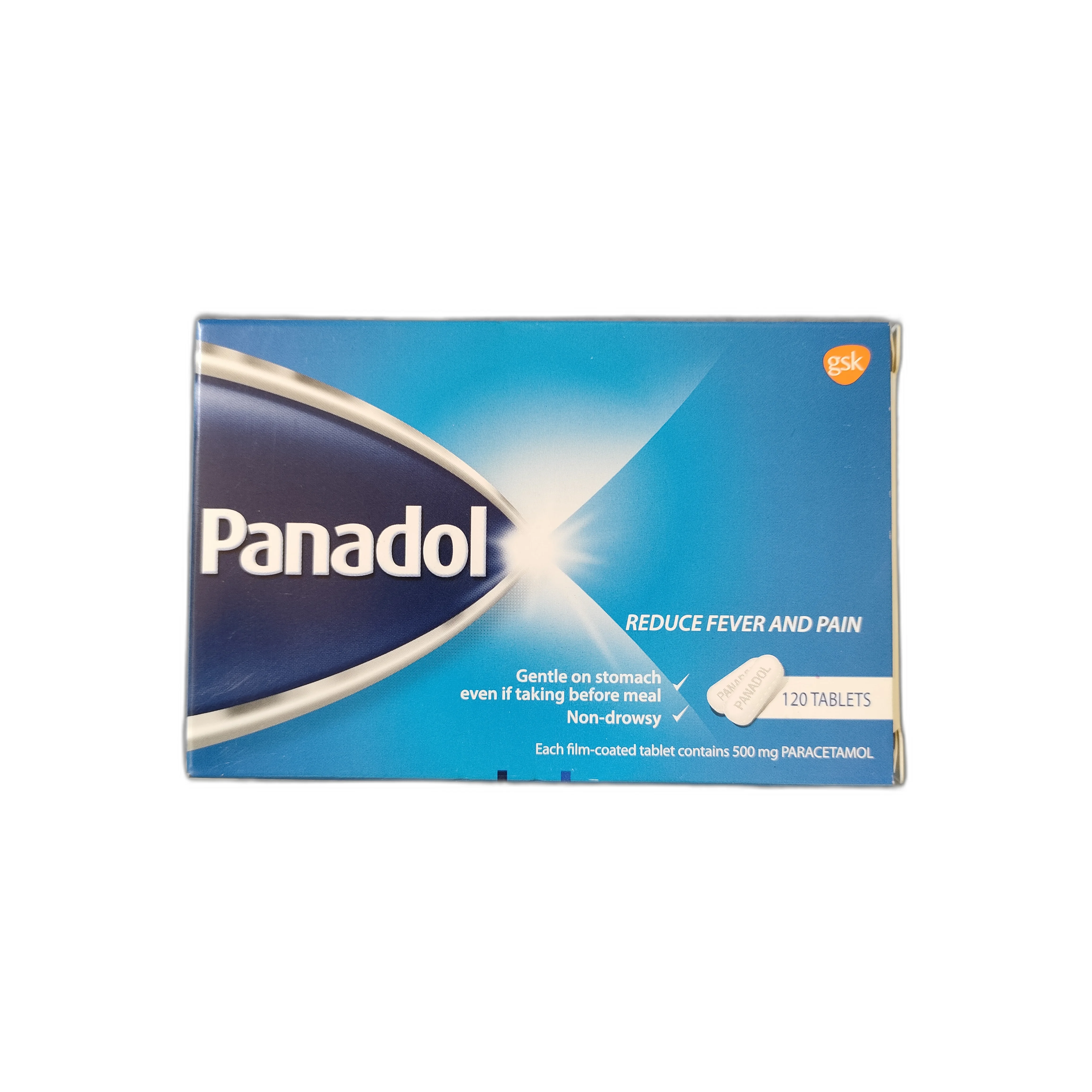 Panadol — available at pharmacies in Cambodia on PharmKulen