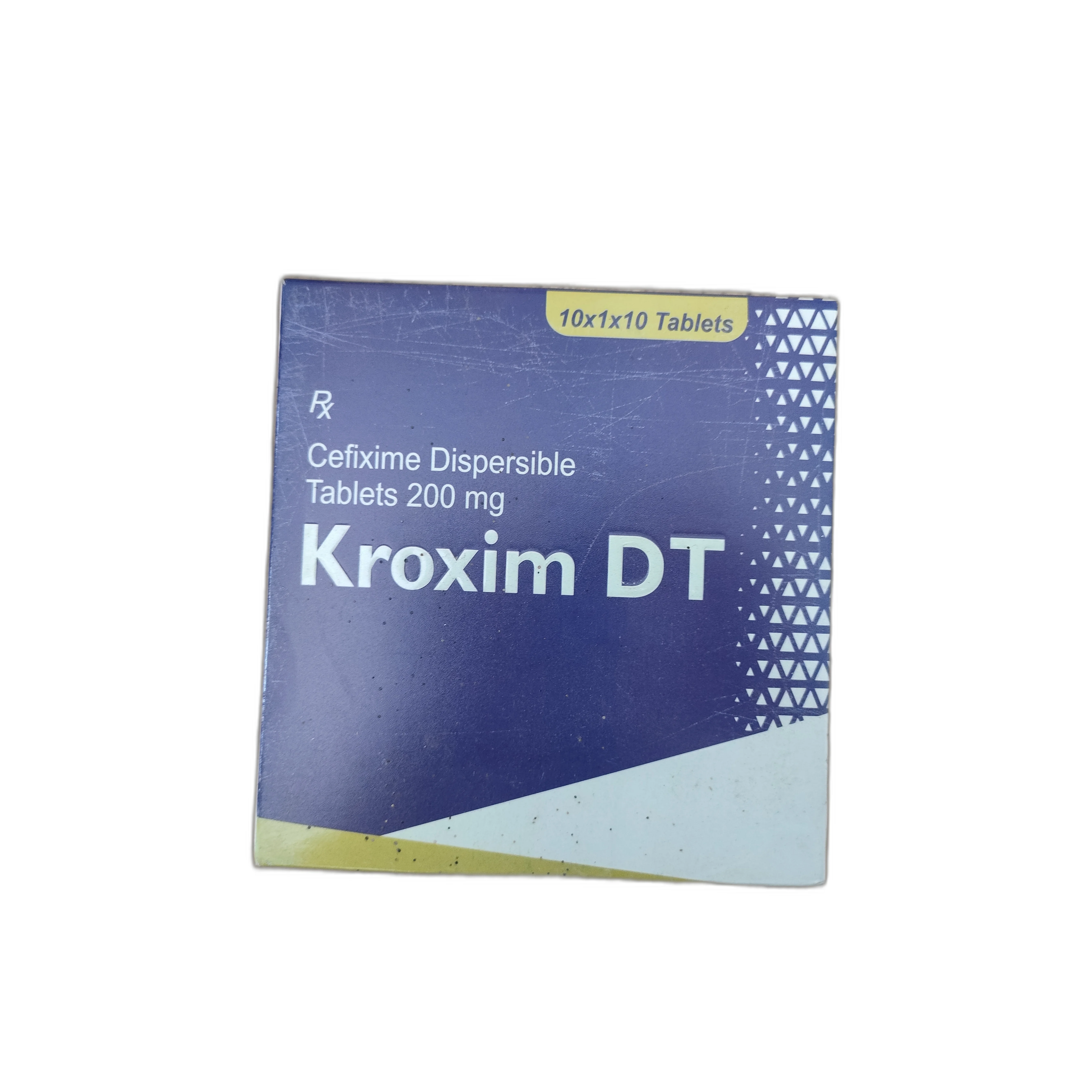 Kroxim DT Cefixime Dispersible Tablets 200 mg — available at pharmacies in Cambodia on PharmKulen