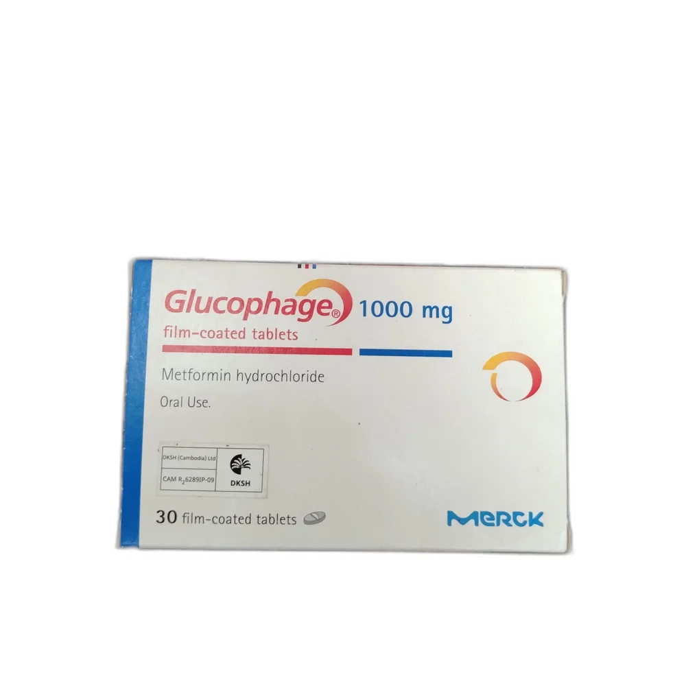 Glucophage — available at pharmacies in Cambodia on PharmKulen