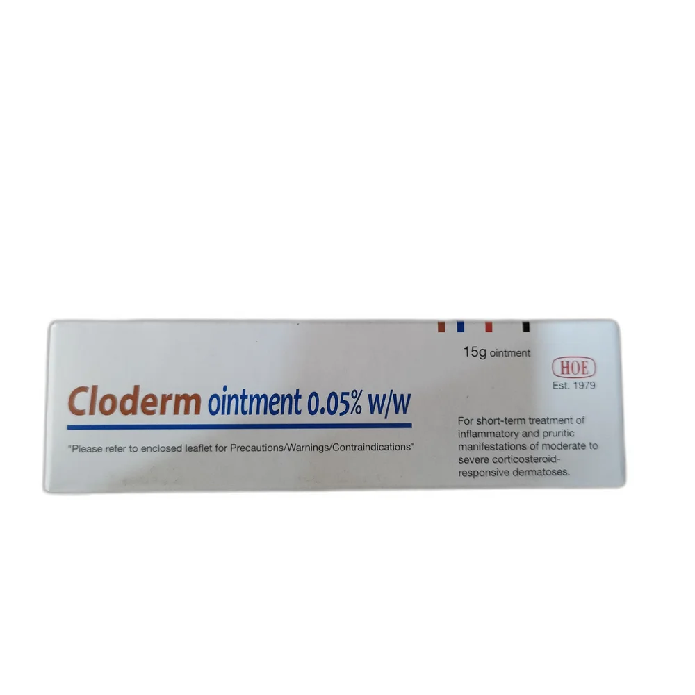 Cloderm Ointment — available at pharmacies in Cambodia on PharmKulen