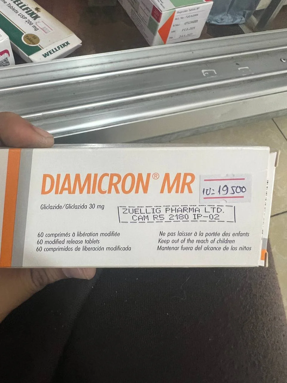 DIAMICRON MR — available at pharmacies in Cambodia on PharmKulen