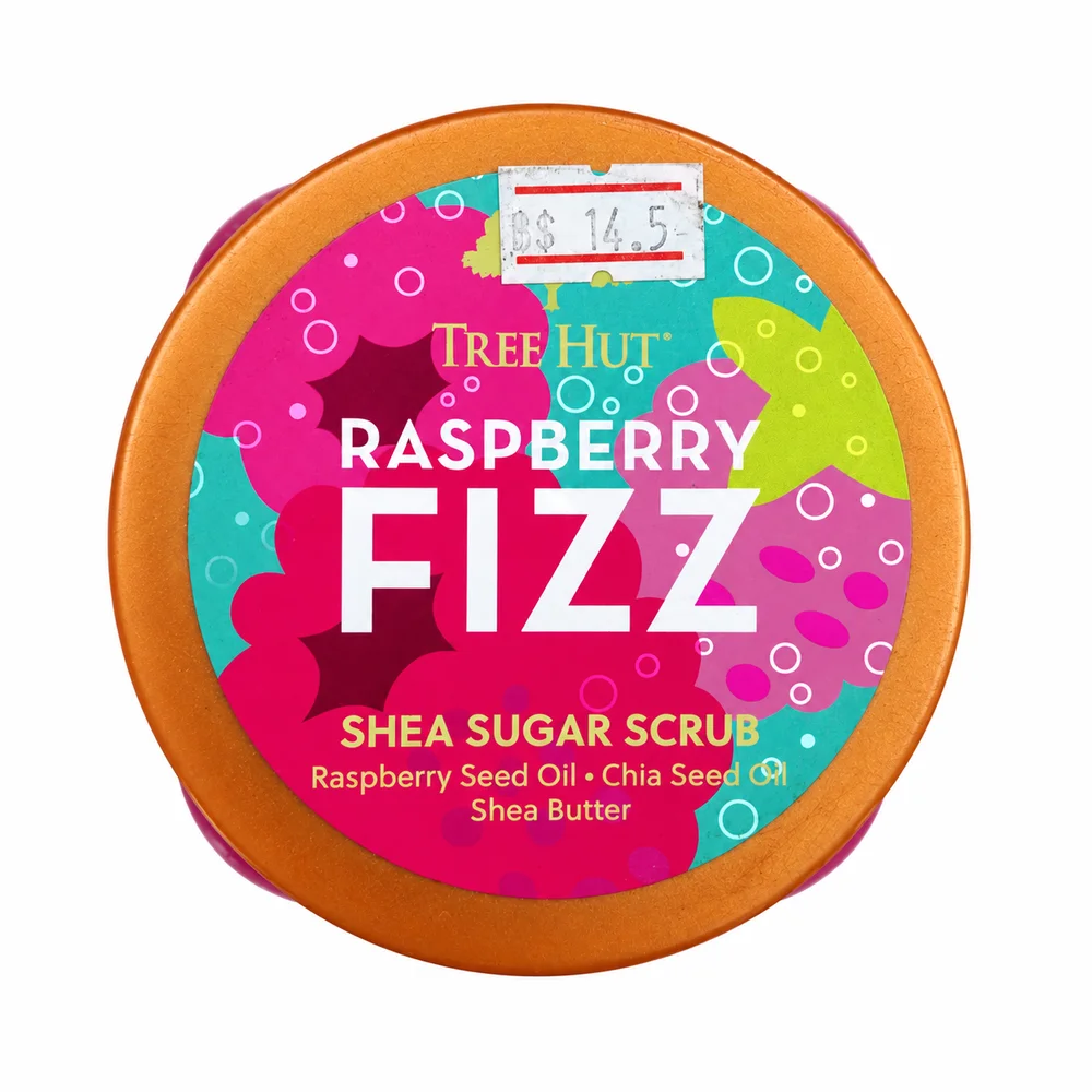 Tree Hut Raspberry Fizz Shea Sugar Scrub — available at pharmacies in Cambodia on PharmKulen