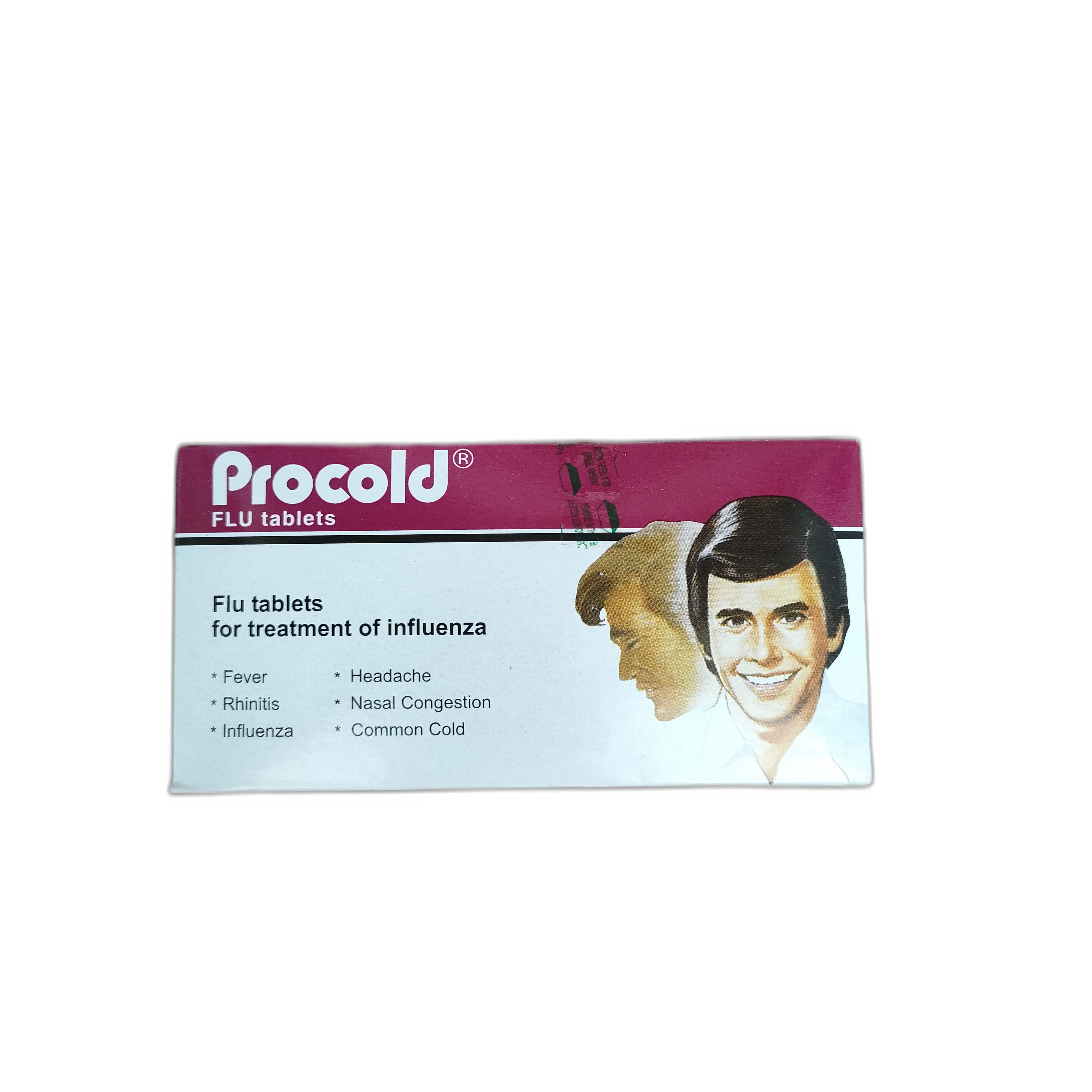 Procold Flu — available at pharmacies in Cambodia on PharmKulen