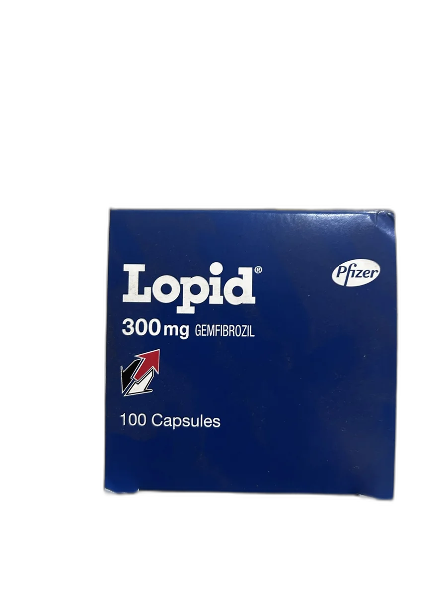 Lopid 300mg — available at pharmacies in Cambodia on PharmKulen
