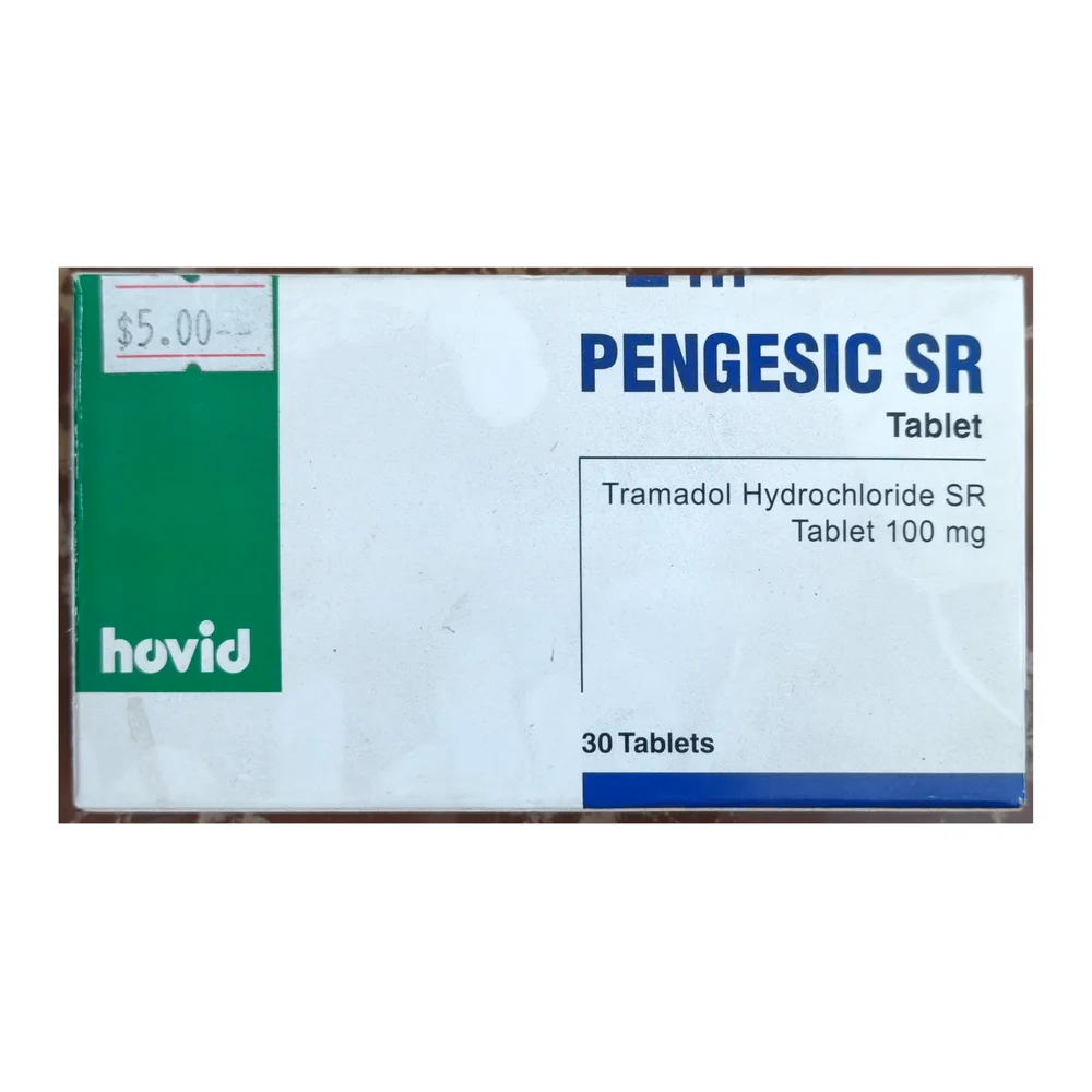 Pengesic SR — available at pharmacies in Cambodia on PharmKulen