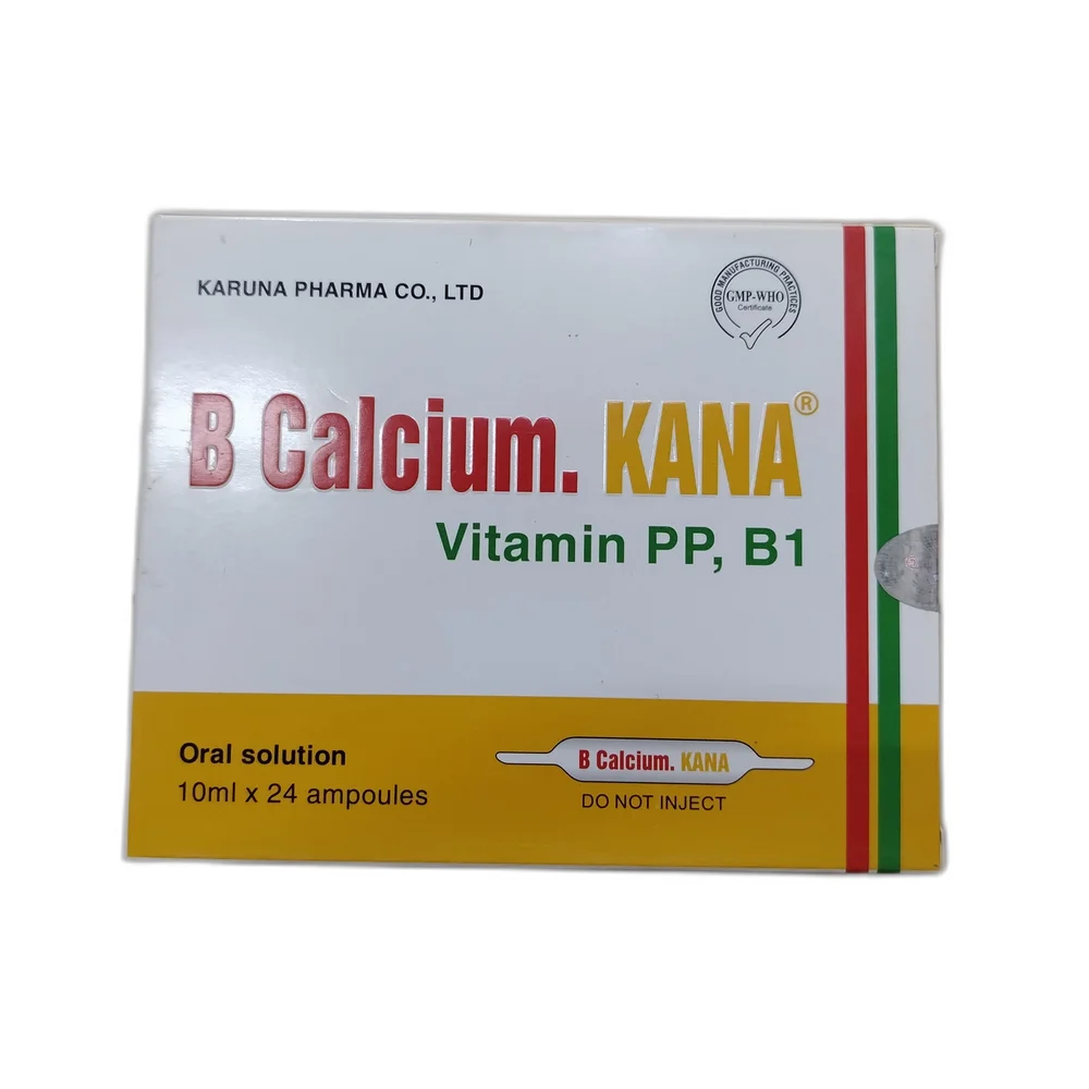 B Calcium. KANA — available at pharmacies in Cambodia on PharmKulen