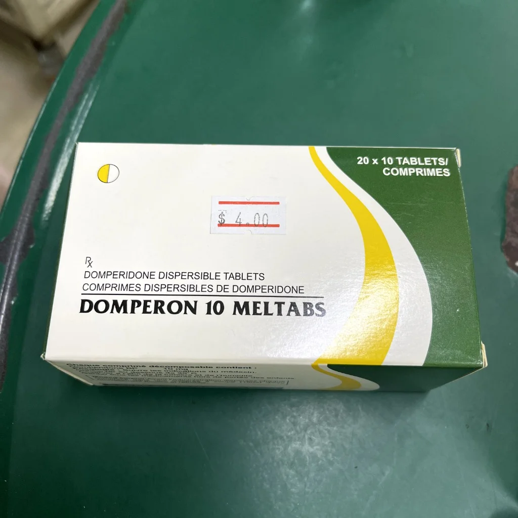 Domperon 10 Meltabs — available at pharmacies in Cambodia on PharmKulen