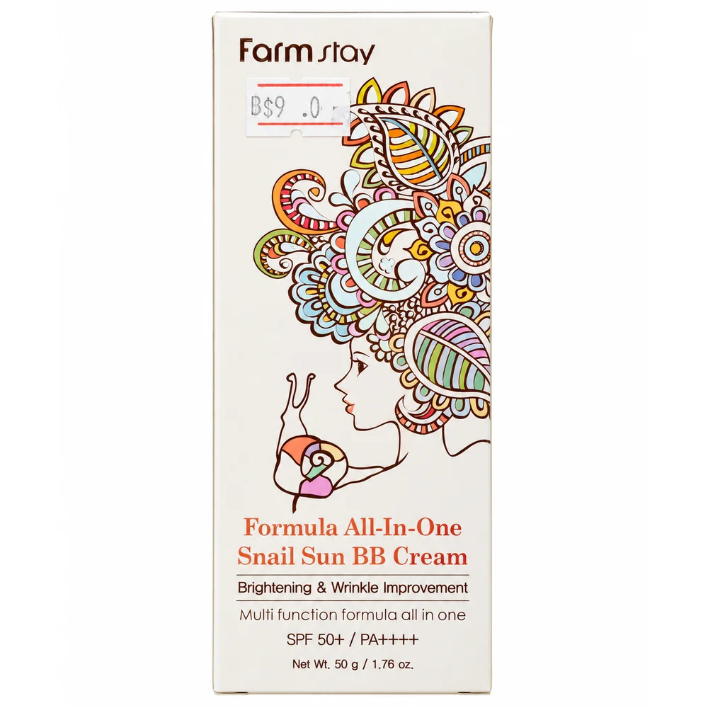 Farmstay Formula All-In-One Snail Sun BB Cream — available at pharmacies in Cambodia on PharmKulen
