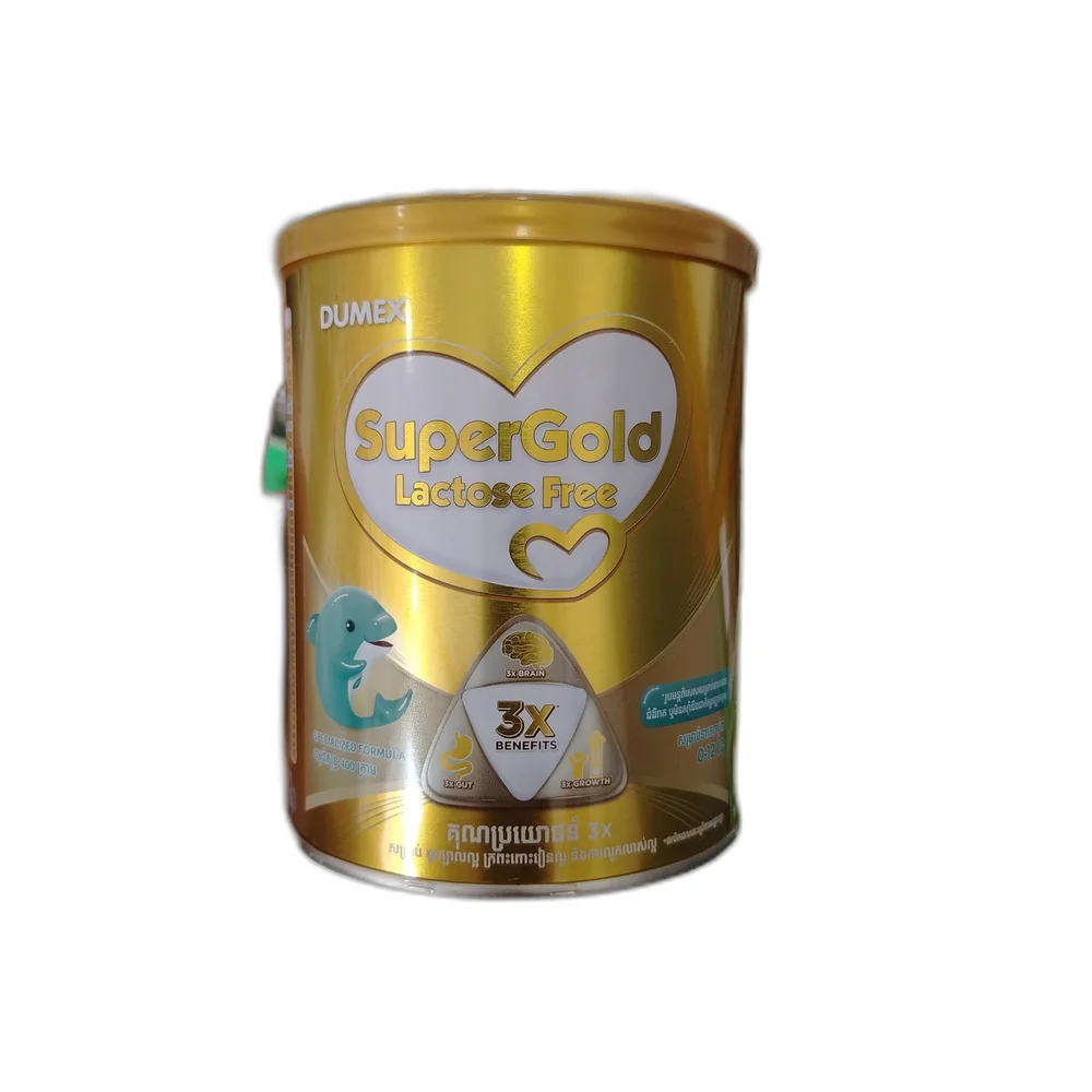 Dumex SuperGold Lactose Free — available at pharmacies in Cambodia on PharmKulen