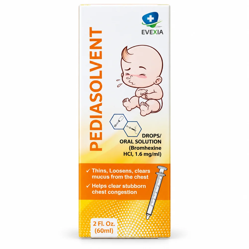 Pediasolvent — available at pharmacies in Cambodia on PharmKulen