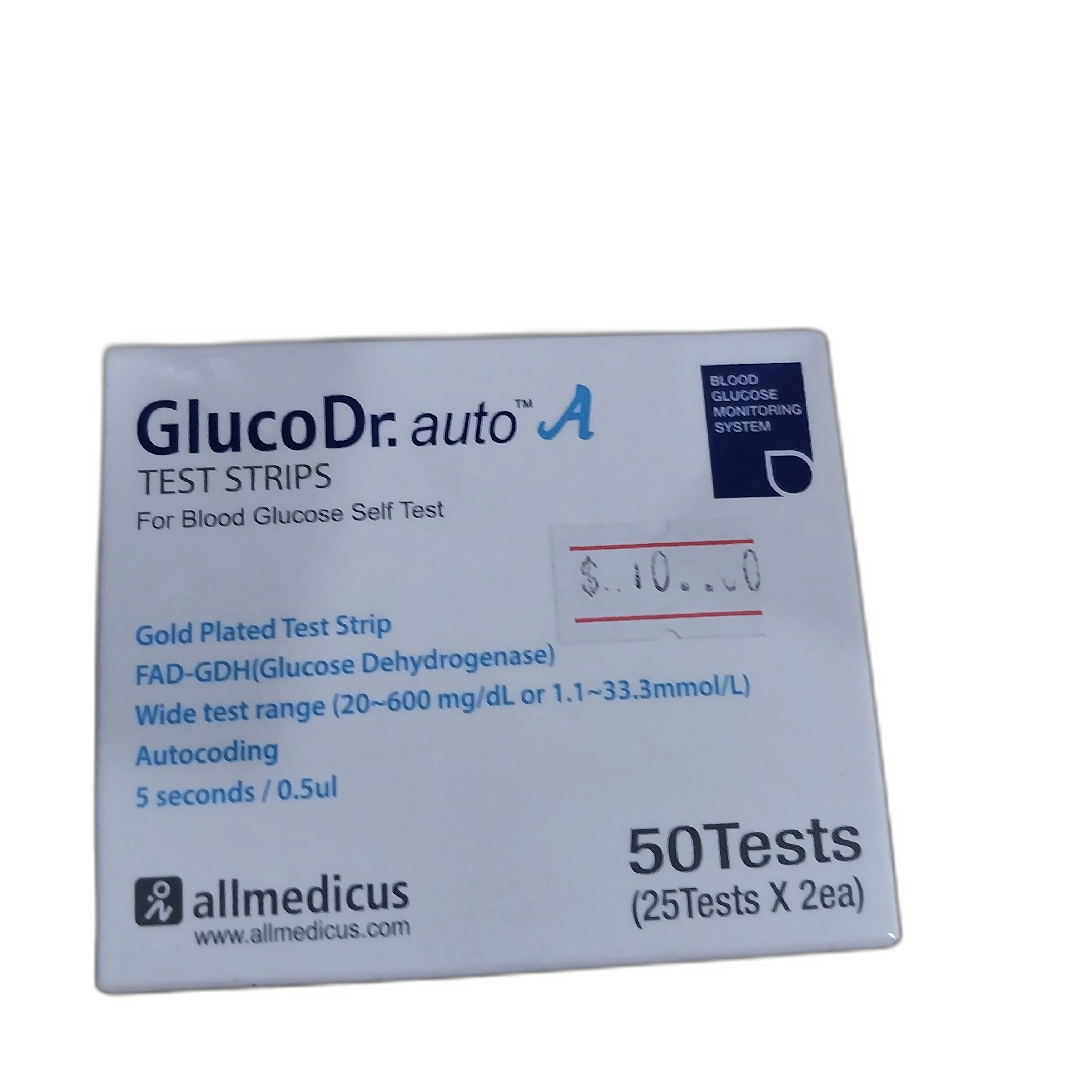 GlucoDr Auto A Test Strips — available at pharmacies in Cambodia on PharmKulen