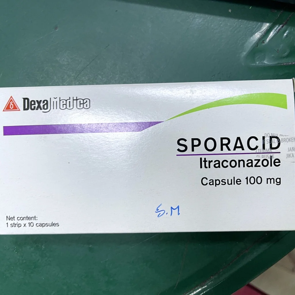 Sporacid Itraconzaole — available at pharmacies in Cambodia on PharmKulen