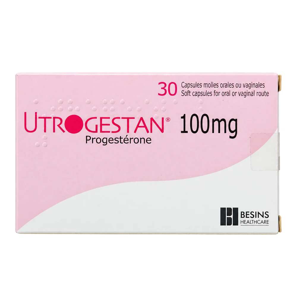 Utrogestan — available at pharmacies in Cambodia on PharmKulen