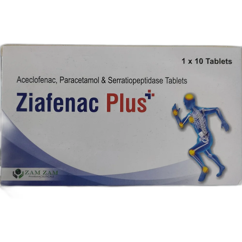 Ziafenac Plus — available at pharmacies in Cambodia on PharmKulen