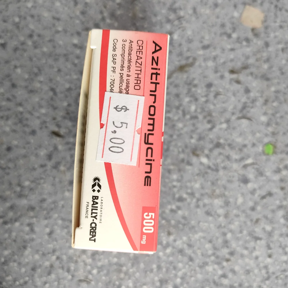 Azithromycine Bailly-Creat (Creazithro) — available at pharmacies in Cambodia on PharmKulen
