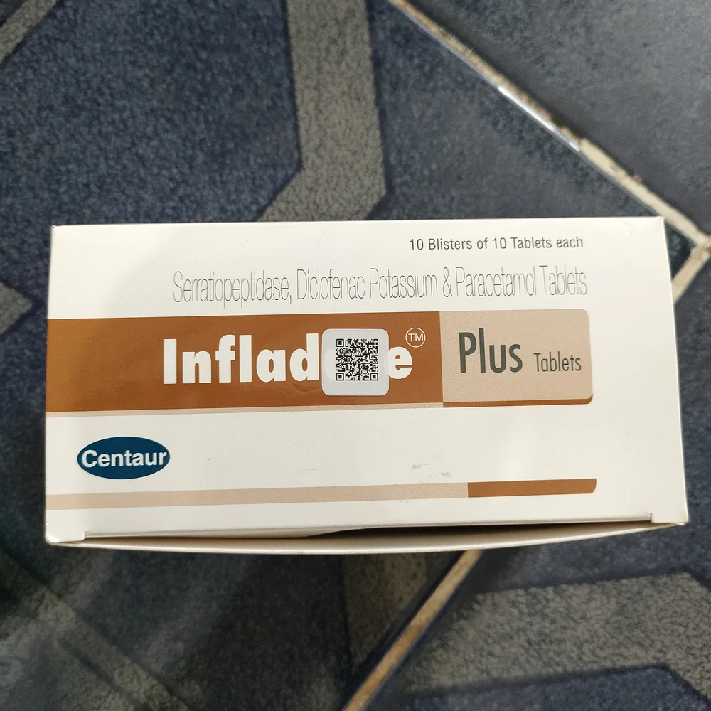 Infladase Plus — available at pharmacies in Cambodia on PharmKulen