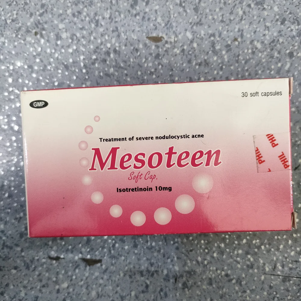 Mesoteen Soft Cap. — available at pharmacies in Cambodia on PharmKulen