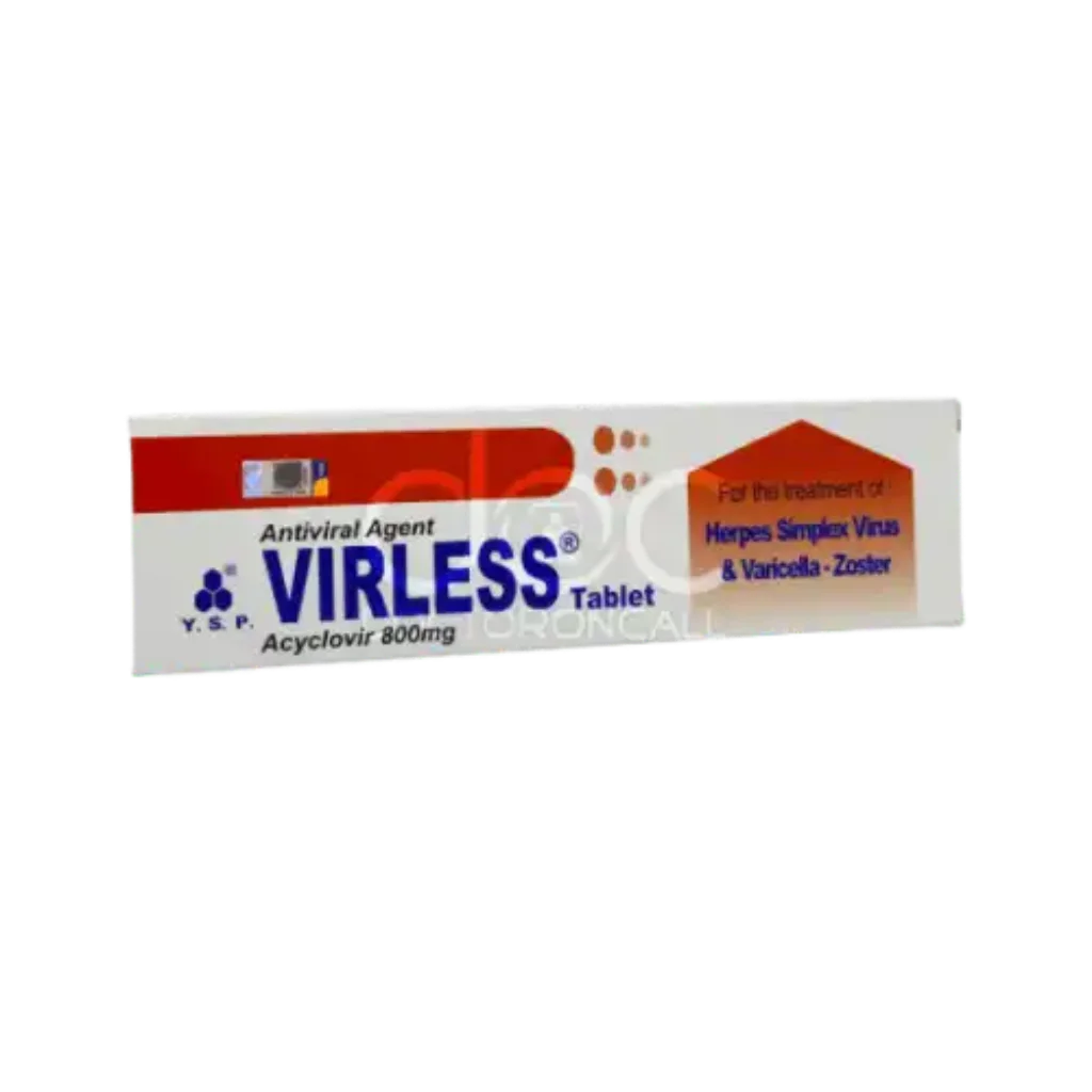 Virless — available at pharmacies in Cambodia on PharmKulen