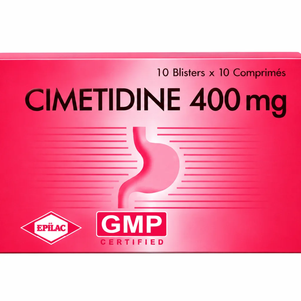 Cimetidine — available at pharmacies in Cambodia on PharmKulen