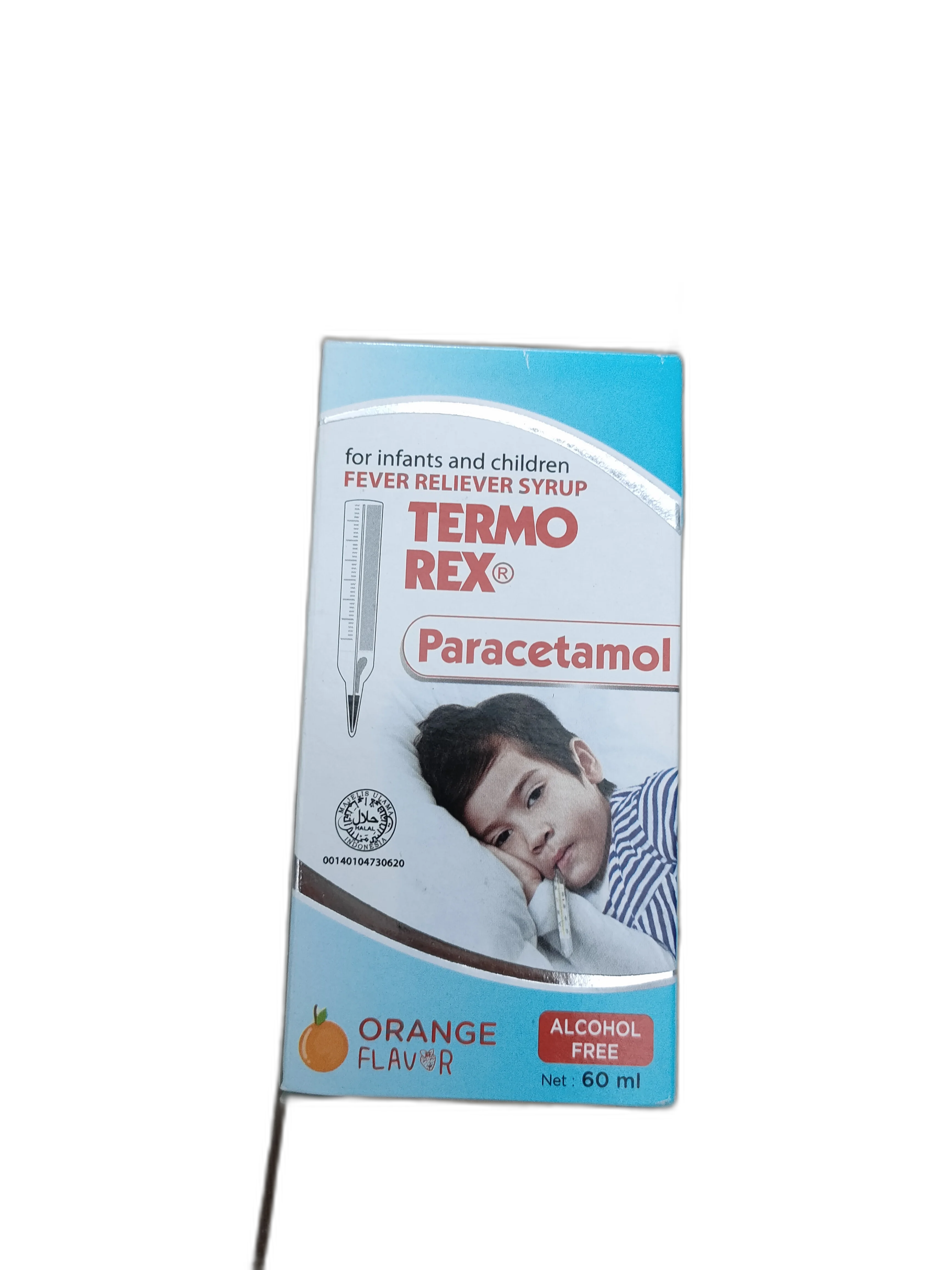 Termorex Fever Reliever Syrup — available at pharmacies in Cambodia on PharmKulen
