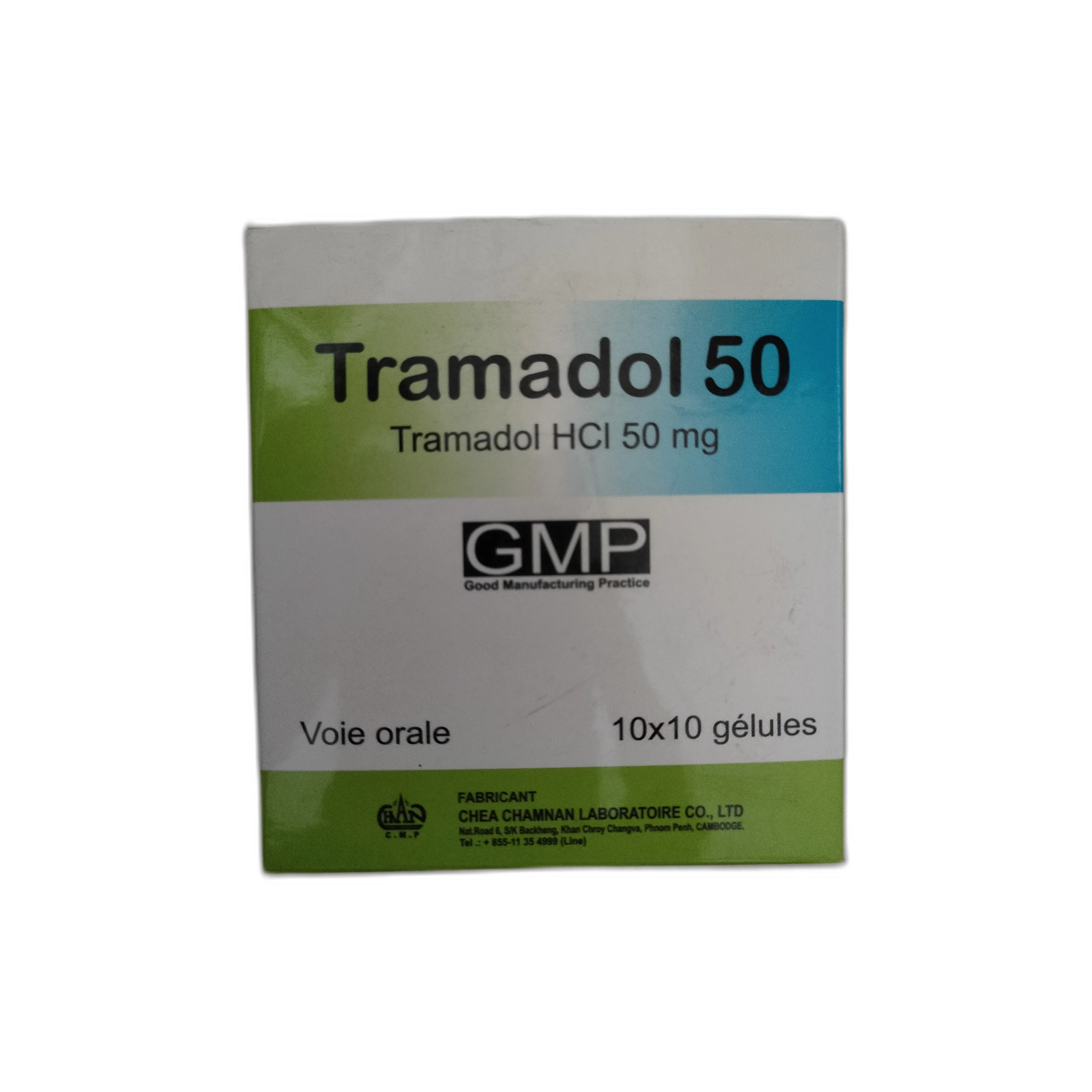 Tramadol 50 — available at pharmacies in Cambodia on PharmKulen