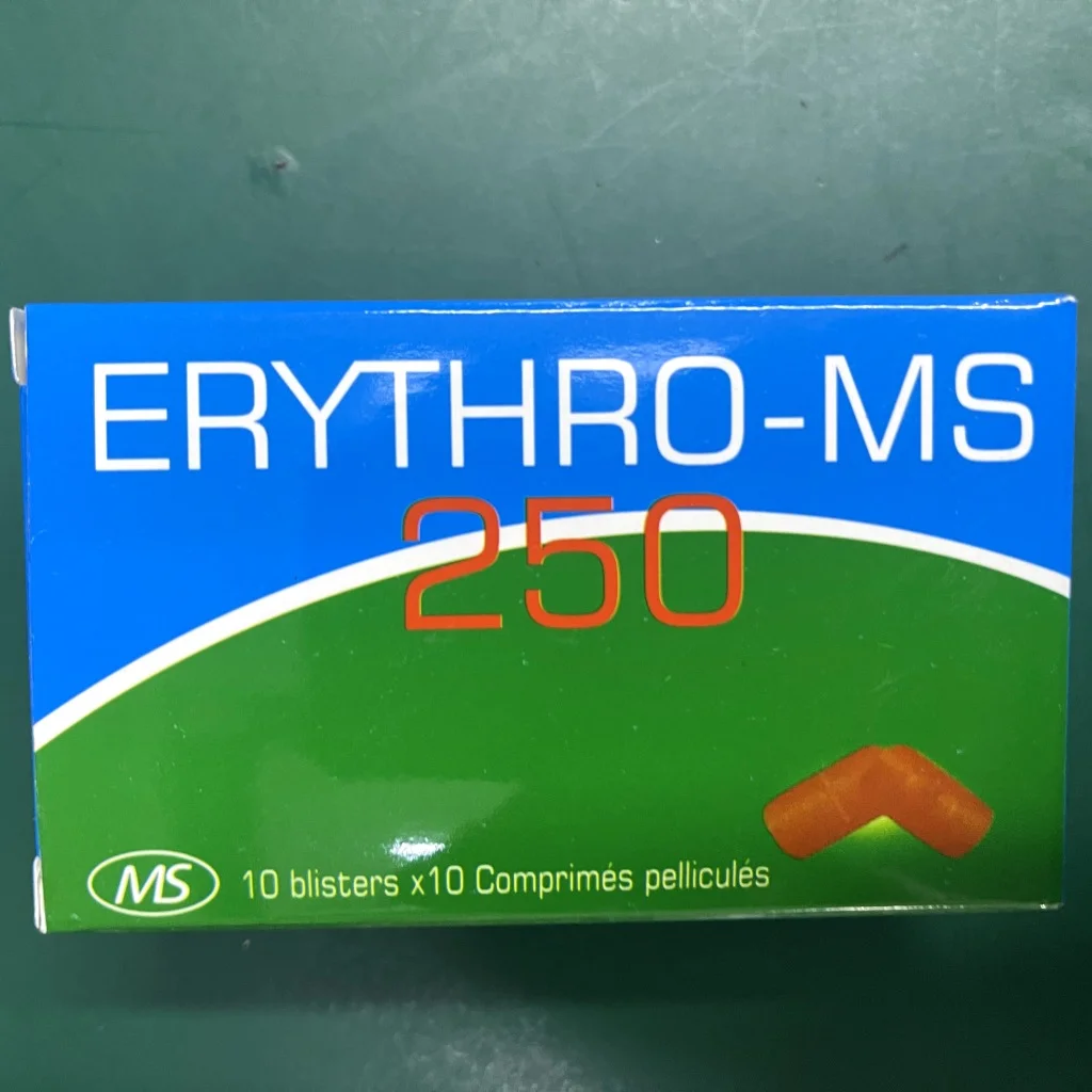 Erythro-MS 250 — available at pharmacies in Cambodia on PharmKulen