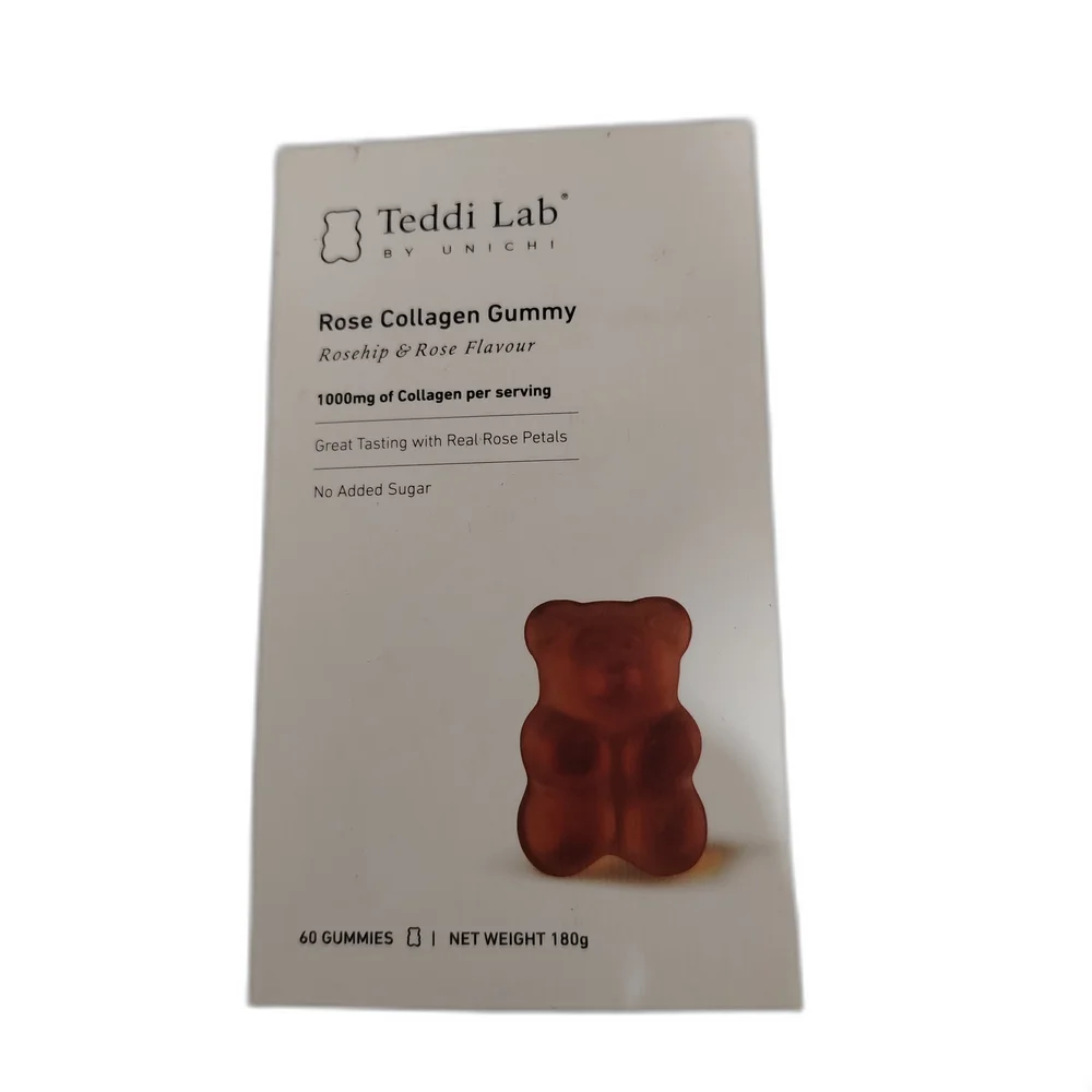 Teddi Lab Rose Collagen Gummy — available at pharmacies in Cambodia on PharmKulen