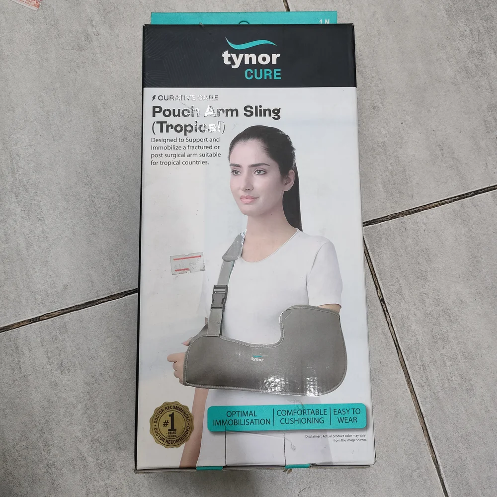 Tynor Pouch Arm Sling (Tropical) — available at pharmacies in Cambodia on PharmKulen