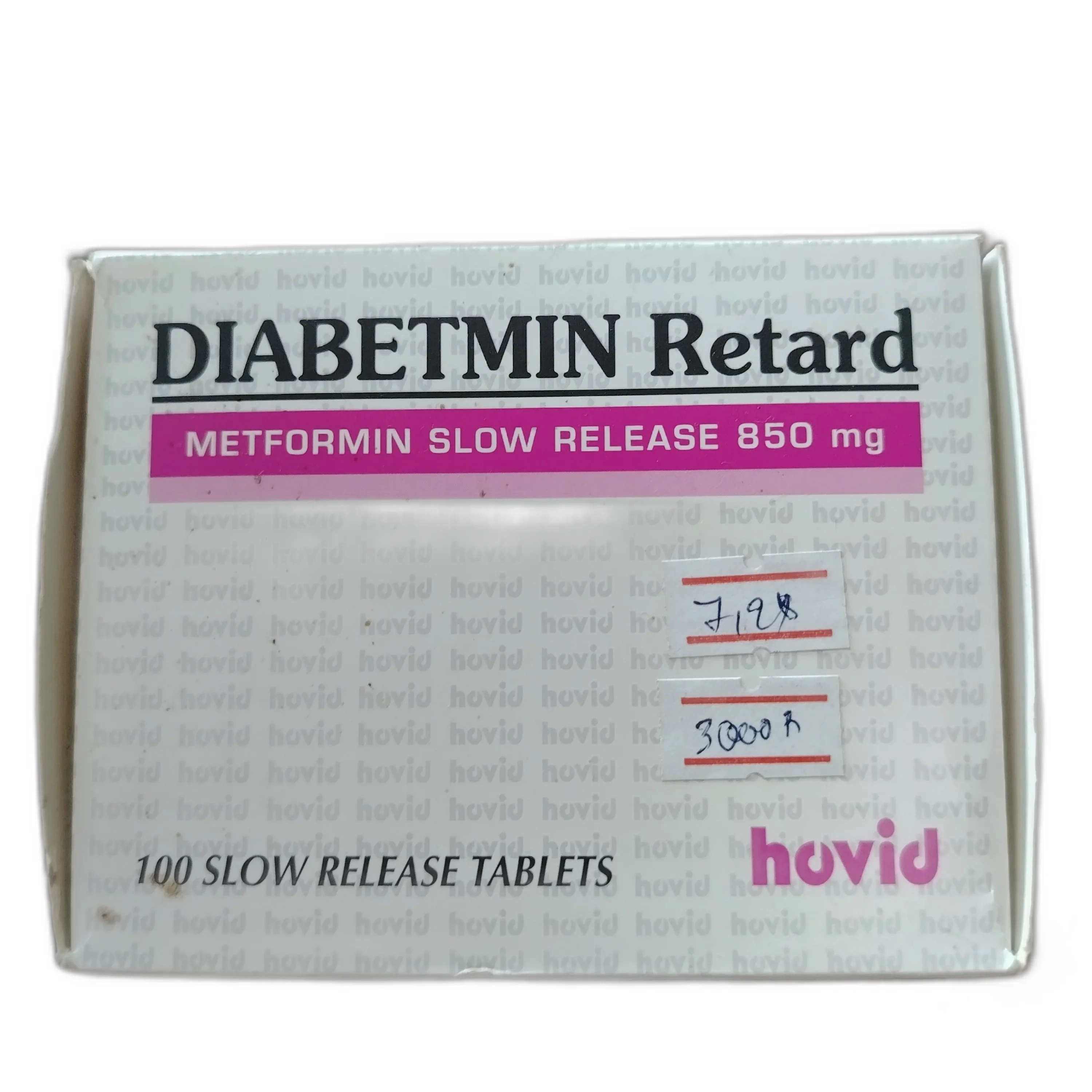DIABETMIN Retard — available at pharmacies in Cambodia on PharmKulen