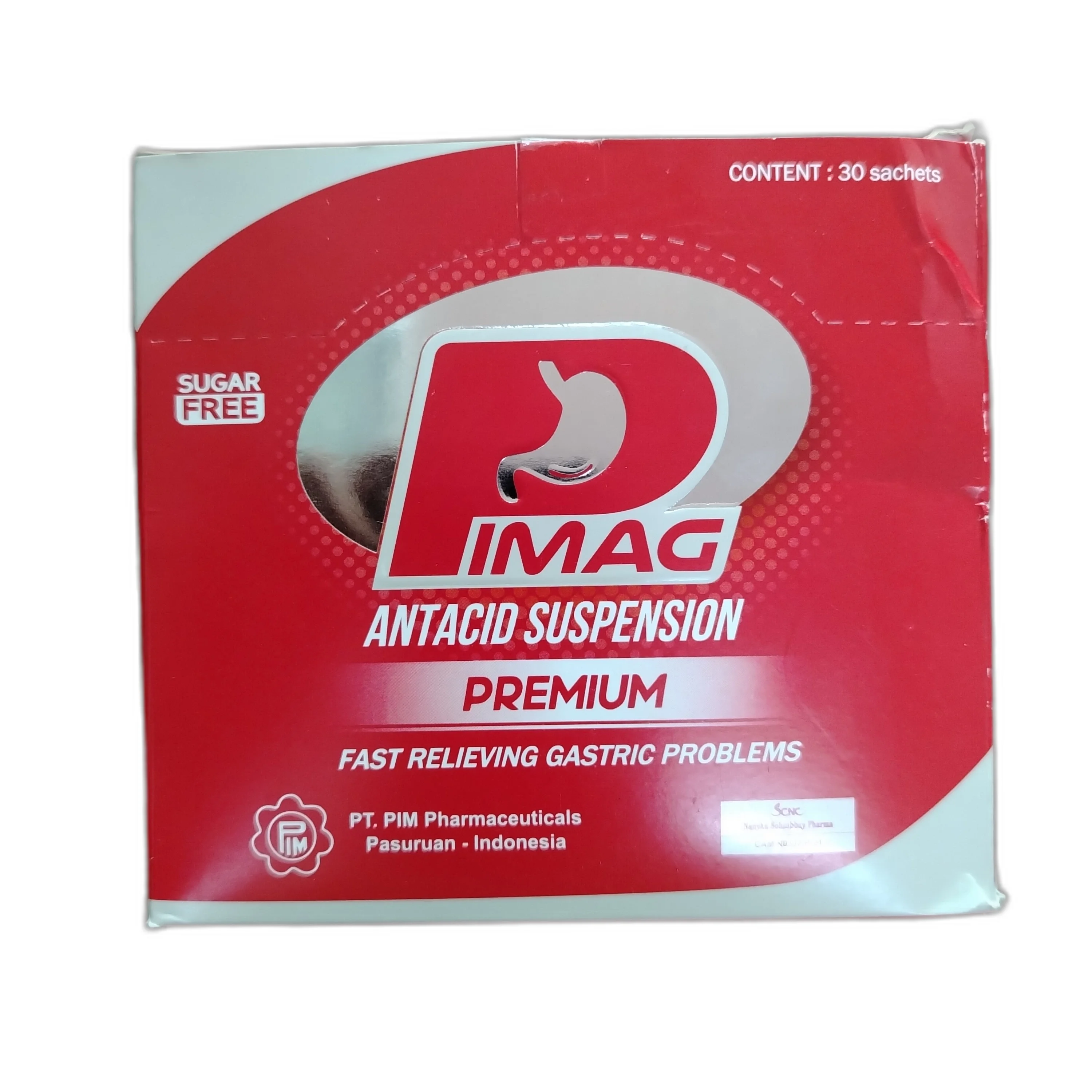 PIMAG Antacid Suspension Premium — available at pharmacies in Cambodia on PharmKulen