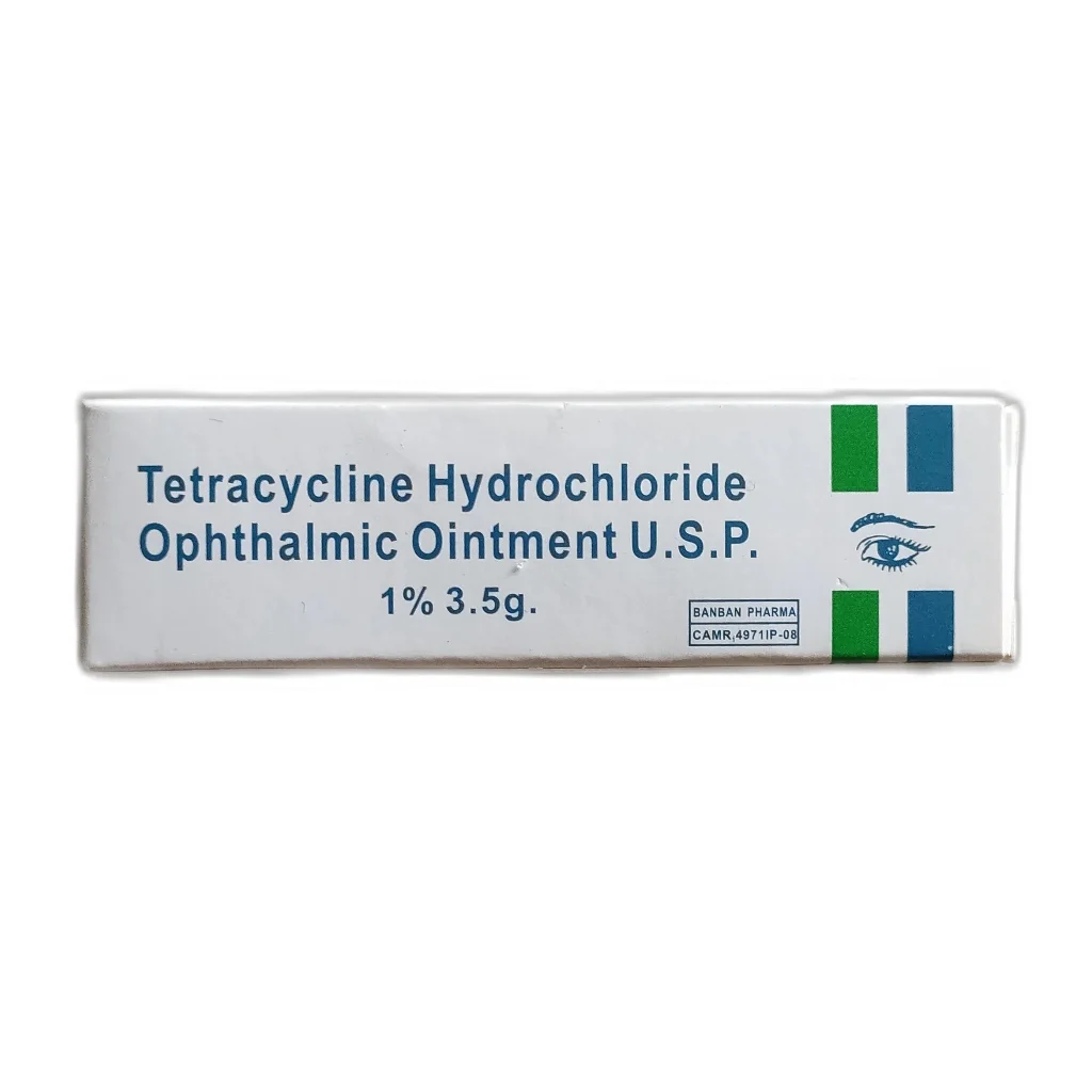Tetracycline Ophthalmic Ointment — available at pharmacies in Cambodia on PharmKulen