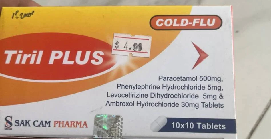 Tiril PLUS — available at pharmacies in Cambodia on PharmKulen