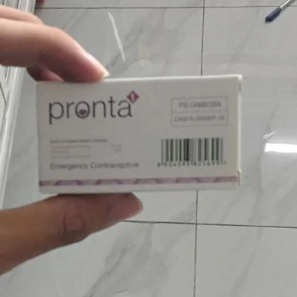 Pronta — available at pharmacies in Cambodia on PharmKulen