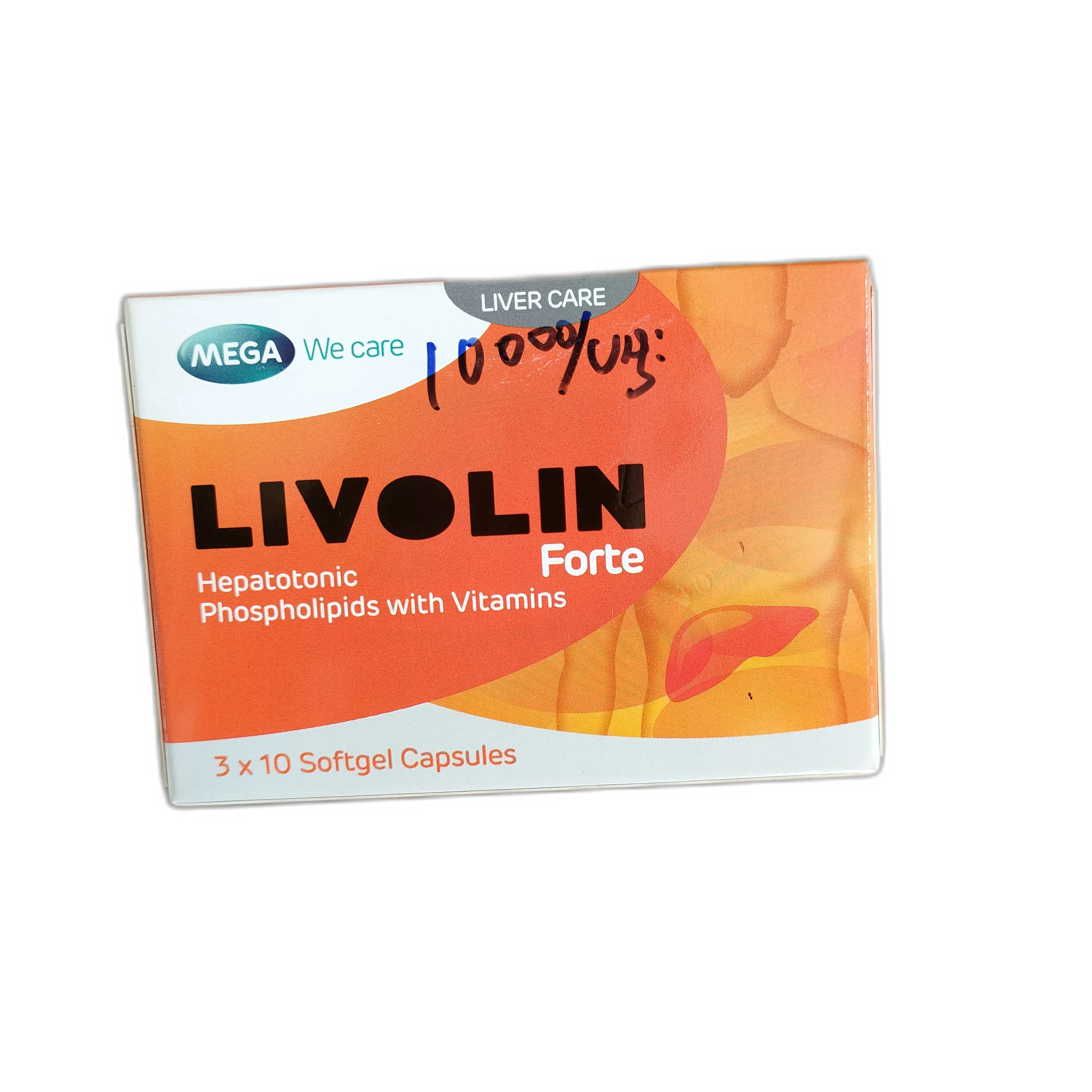Livolin Forte — available at pharmacies in Cambodia on PharmKulen