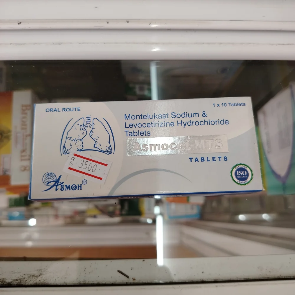 Asmocet-MTS — available at pharmacies in Cambodia on PharmKulen