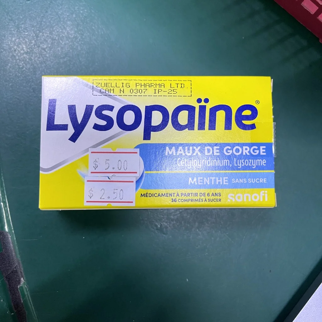 Lysopaine β available at pharmacies in Cambodia on PharmKulen