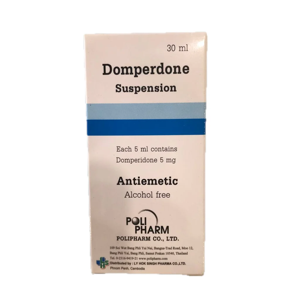 Domperdone Suspension — available at pharmacies in Cambodia on PharmKulen