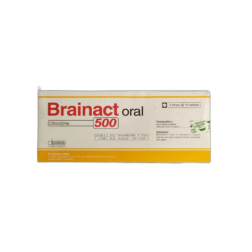 Brainact oral 500 — available at pharmacies in Cambodia on PharmKulen