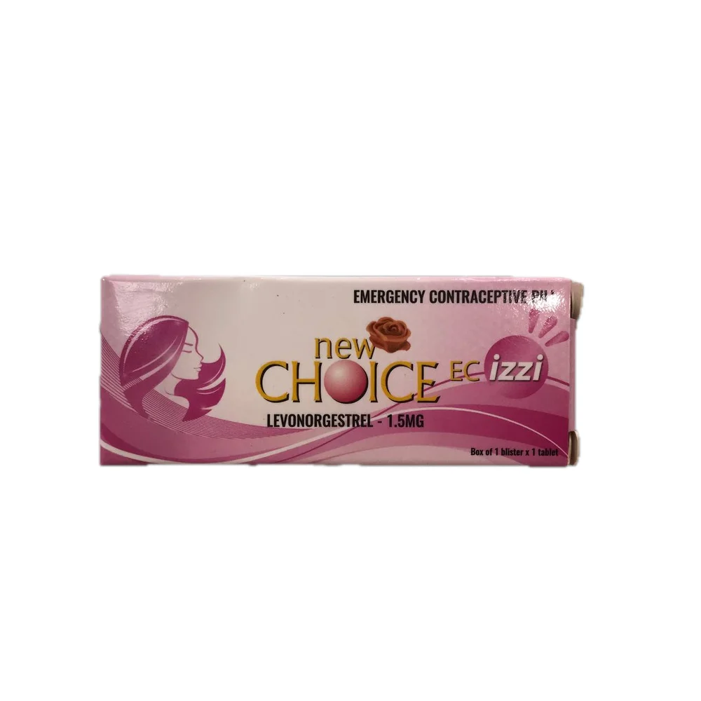 New Choice EC izzi — available at pharmacies in Cambodia on PharmKulen