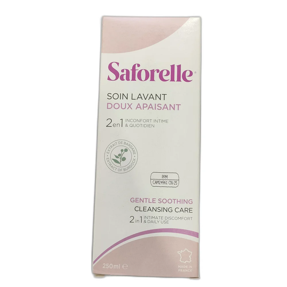 Saforelle Soin Lavant Doux Apaisant — available at pharmacies in Cambodia on PharmKulen