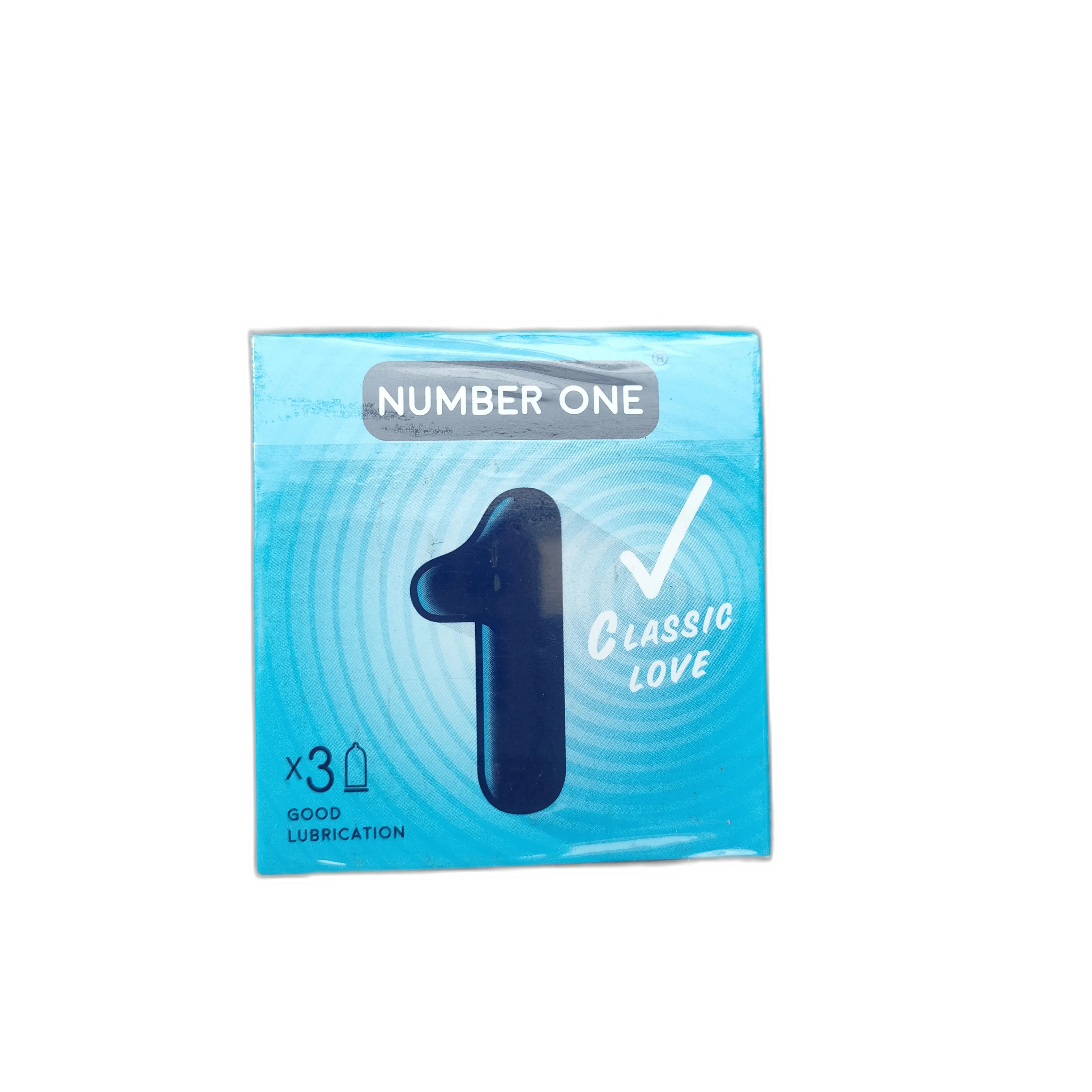 Number One Classic Love Condoms — available at pharmacies in Cambodia on PharmKulen