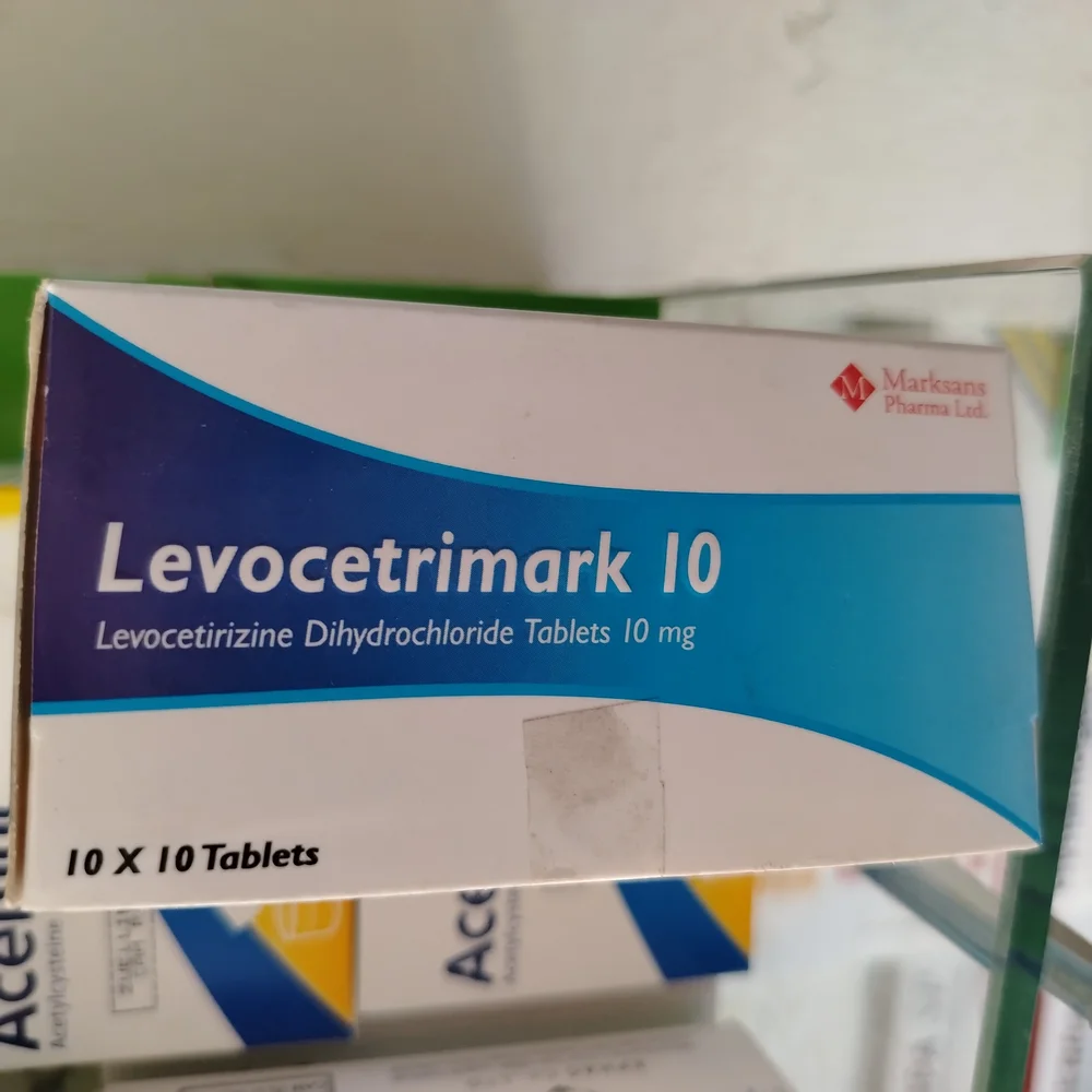 Levocetrimark 10 — available at pharmacies in Cambodia on PharmKulen