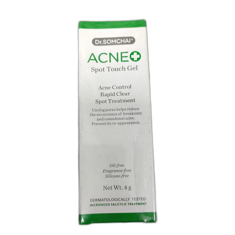 Dr.Somchai Acne+ Spot Touch Gel — available at pharmacies in Cambodia on PharmKulen