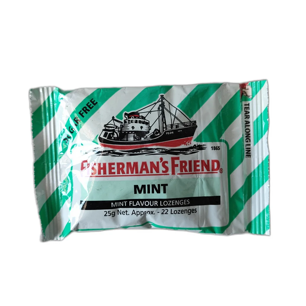 Fisherman's Friend Mint Flavour Lozenges — available at pharmacies in Cambodia on PharmKulen