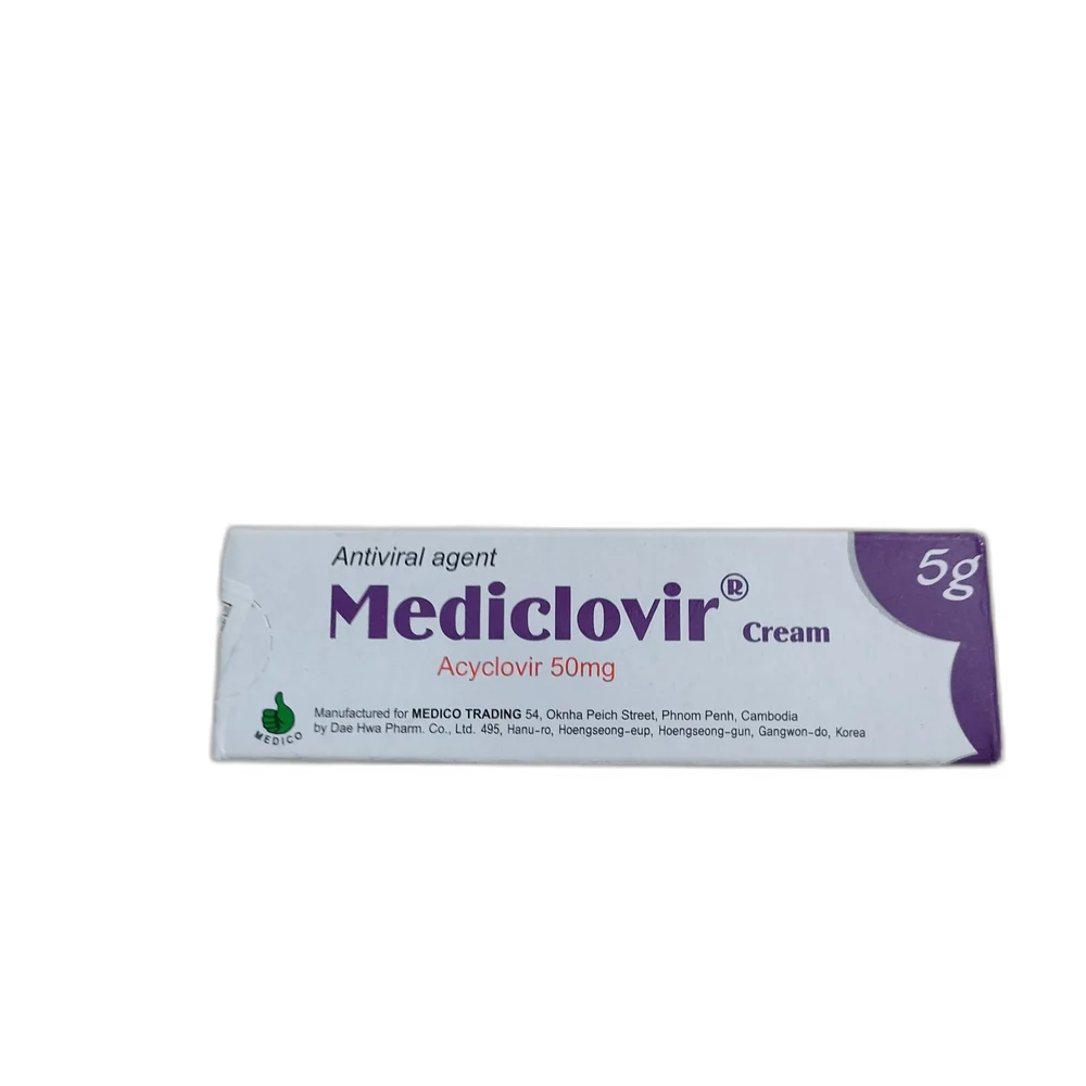 Mediclovir — available at pharmacies in Cambodia on PharmKulen