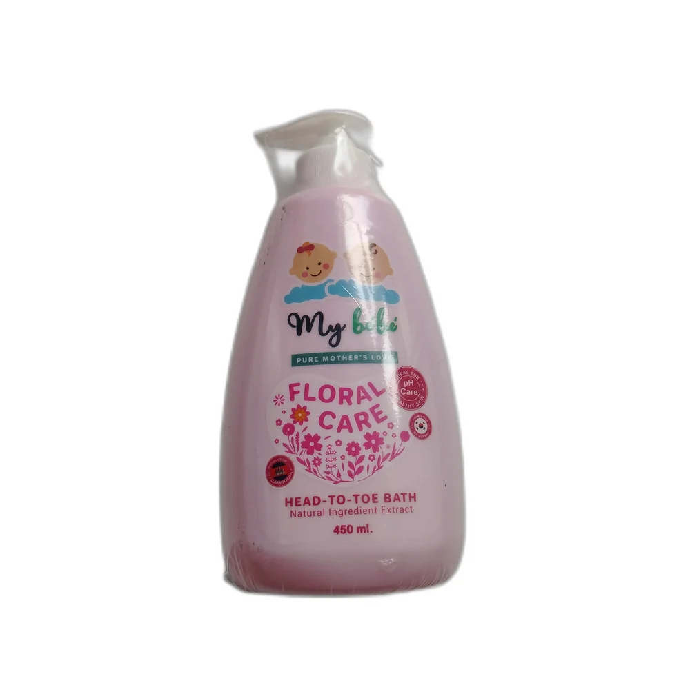My Bébé Floral Care Head-to-Toe Bath (450 ml) — available at pharmacies in Cambodia on PharmKulen