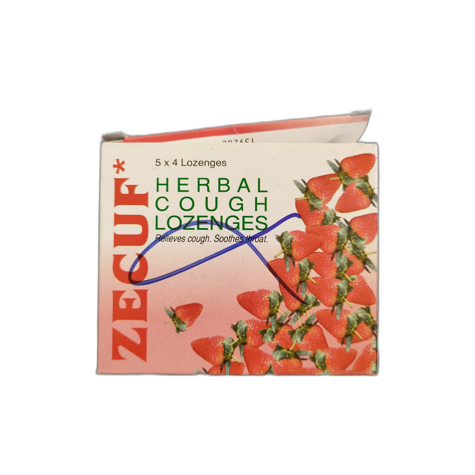 Zecuf Herbal Cough Lozenges Strawberry — available at pharmacies in Cambodia on PharmKulen